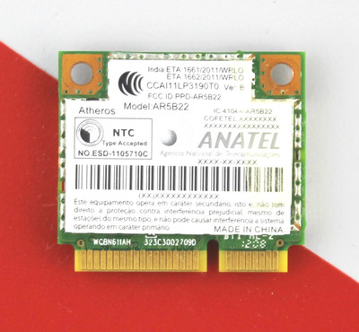 Anatel Atheros AR5B22 für Acer Aspire V5 (WIFI / WLAN / Bluetooth Karte)
