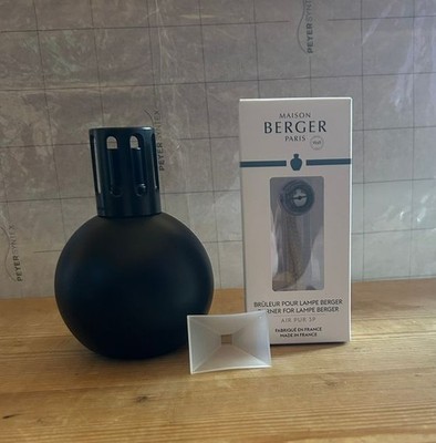 Lampe Berger schwarz / gebraucht