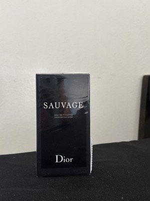 Dior Sauvage Eau De Toilette Spray 3.4 oz (100ml) Only Sprayed 8 Times
