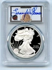 2020 S $1 Proof American Silver Eagle 1oz PCGS PR70DCAM FDOI Lenny Wilkens