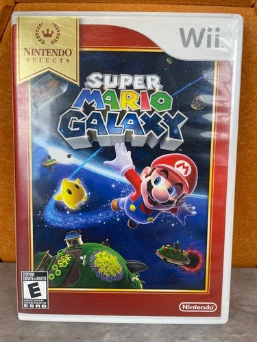 New ListingSuper Mario Galaxy Nintendo Selects Wii Video Game Platformer Adventure