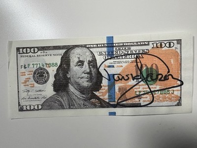 Signed Prop Note - David Jason 