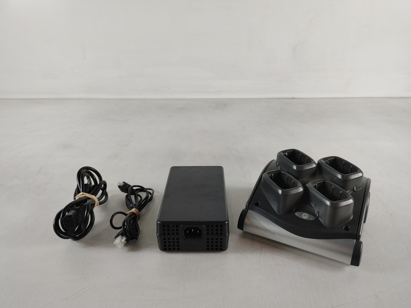 Motorola SAC9000-4000 4-Bay Battery Charger For MC9000 Series Scanners With PSU