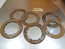 BSA C15 B25 CLUTCH PLATES STEEL X6 ALSO B40 B44 B50 ENGINE 57-2725 40-3220