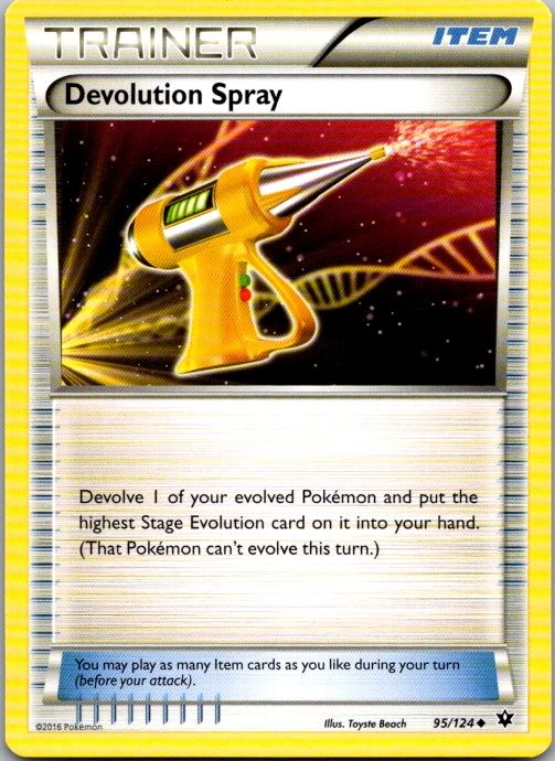 Devolution Spray Uncommon XY - Fates Collide 95/124 NM