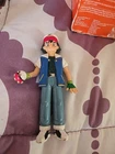Vintage Ash Ketchum Pokemon Trainer Figure 4.75" TOMY 1998 Pokemon Game B73