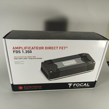 Focal FDS 1.350 Compact Mono Amp 350W RMS 2-Ohm Subwoofer Class D Car Audio