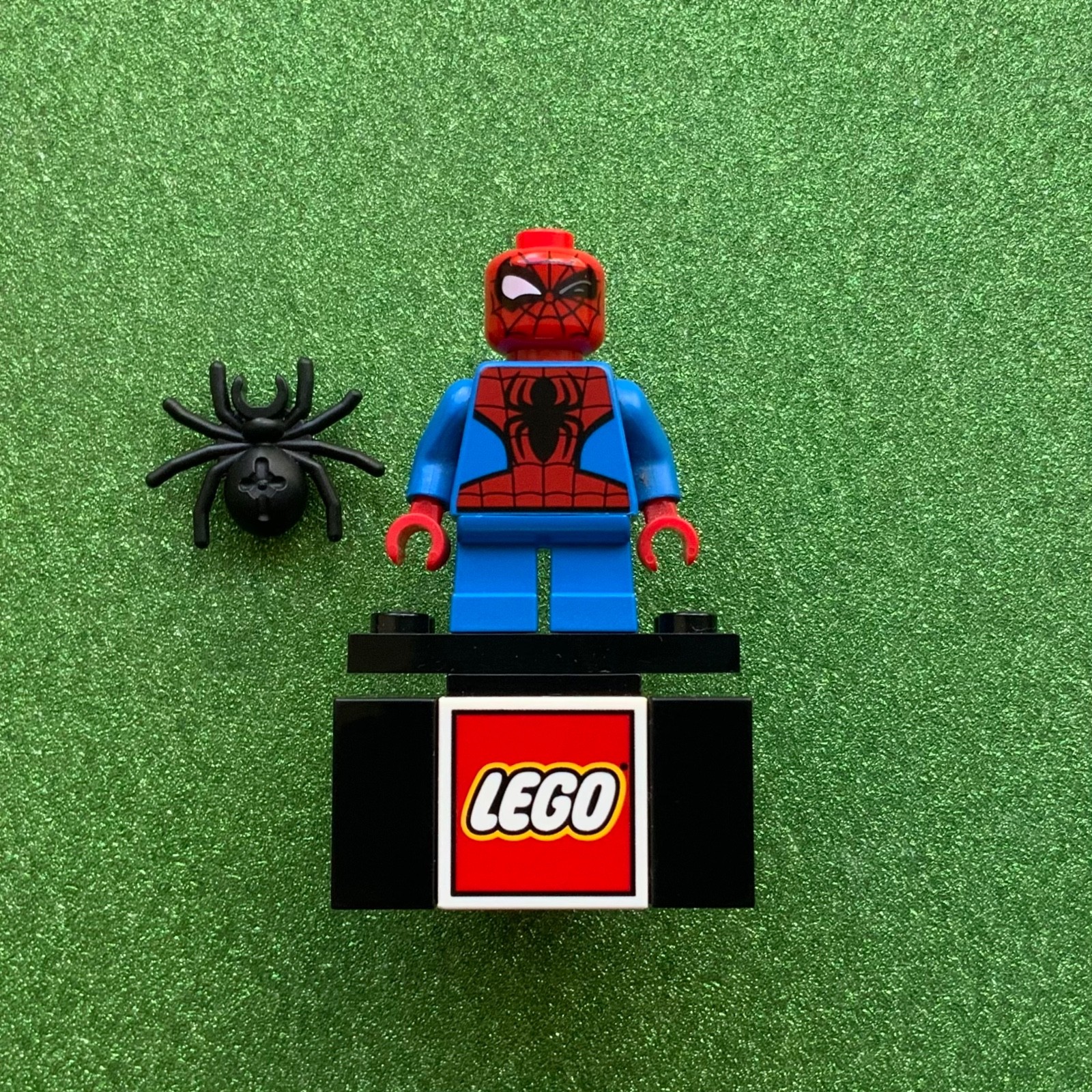 Genuine Lego Spider-Man Minifigure (Used - Marvel Mighty Micros - SH0360)