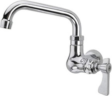 Elegant Royal Wall Mount Faucet with 12" Spout - Model 16-171L