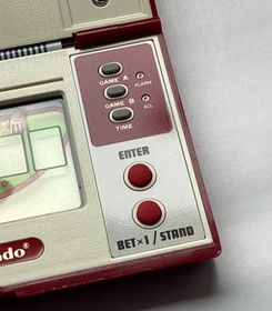 Vintage 1985 GAME & WATCH - BLACK JACK BJ-60 - LCD Game (Very Good Condition)