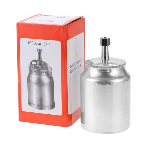 1000ml Paint Container Pneumatic Spray Accessory Metal Spray Pot Tool(01) Hot - Picture 5 of 12