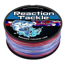 USA Camo Braided Fishing Line - 15LB / 1000Yd