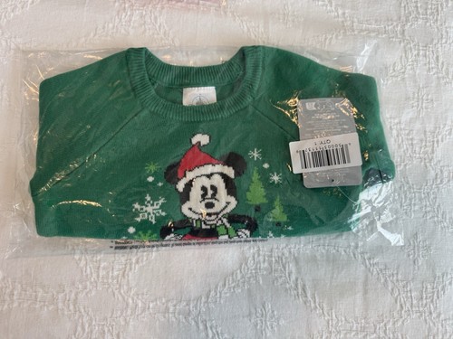 New Disney Mickey Mouse Holiday 6-9 MTHS sweater - Picture 4 of 4