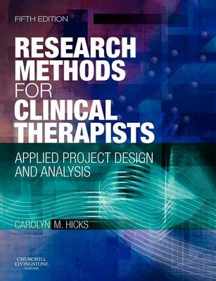Research Methods for Clinical Therapists Applied Project Design and Analysis 5e