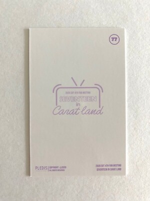 SEVENTEEN 2020 SVT 4th Fan Meeting Seventeen in Carat Land