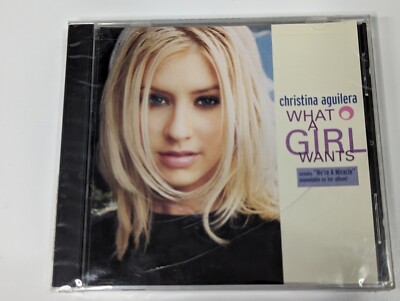 Christina Aguilera What a Girl Wants / We're Miracle [CD Single] 2 Tracks Sealed