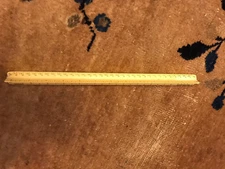 Vintage Very Neat 12" Engineer's Drafting Tool Triangular/ Tri Scale Ruler