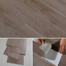 5m² Floor Planks Tiles Self Adhesive Wood Effect PVC Flooring Kitchen Bathroom