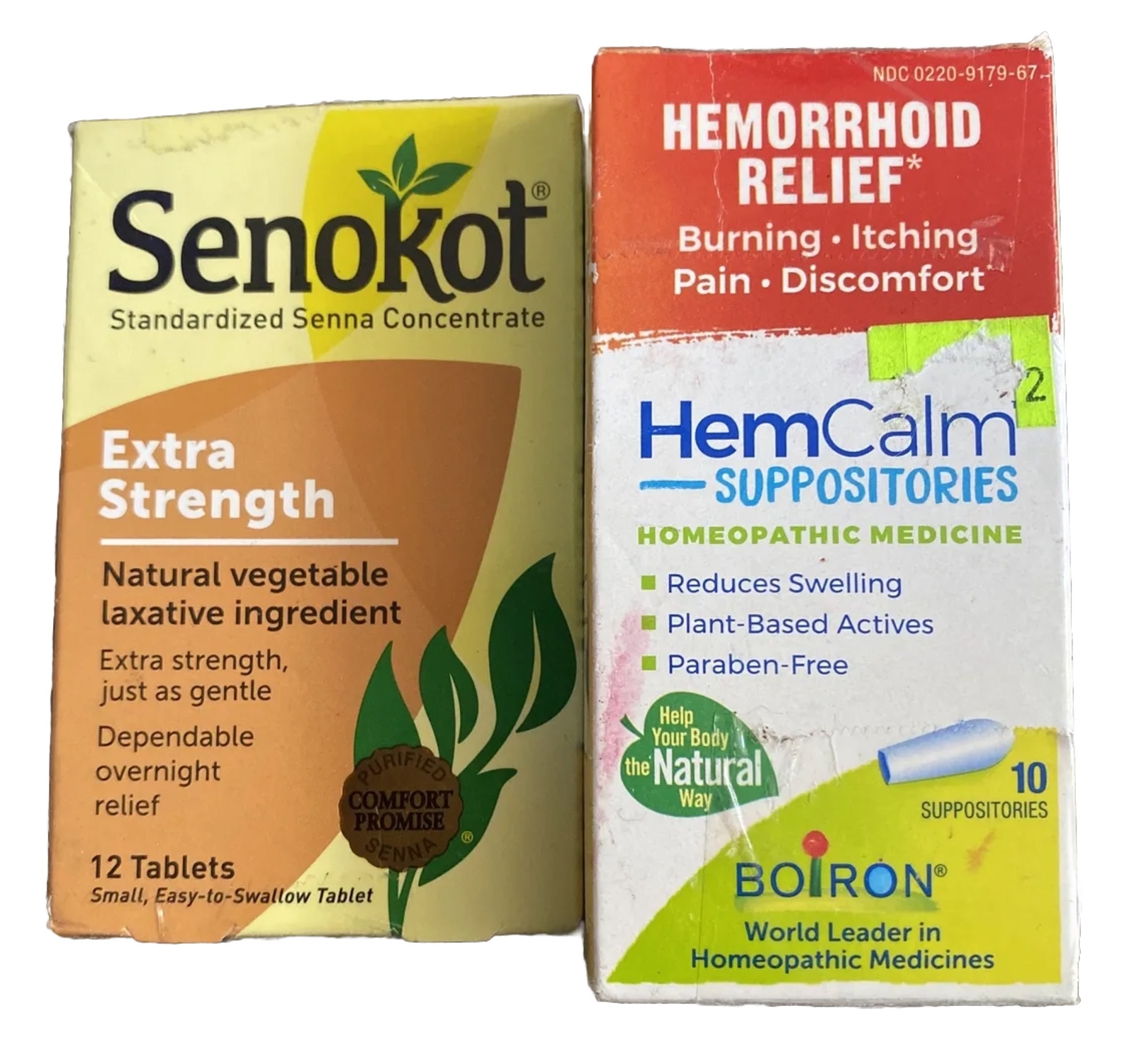 Sepositories Tablet Red Senokot Extra Strength Vegetable Laxative 12 Tablets Hemcalm 10 ...