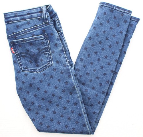 Levi's Girl's Graphic Colored Regular Fit Denim Leggings Jeggings Jeans Pants - Picture 13 of 13