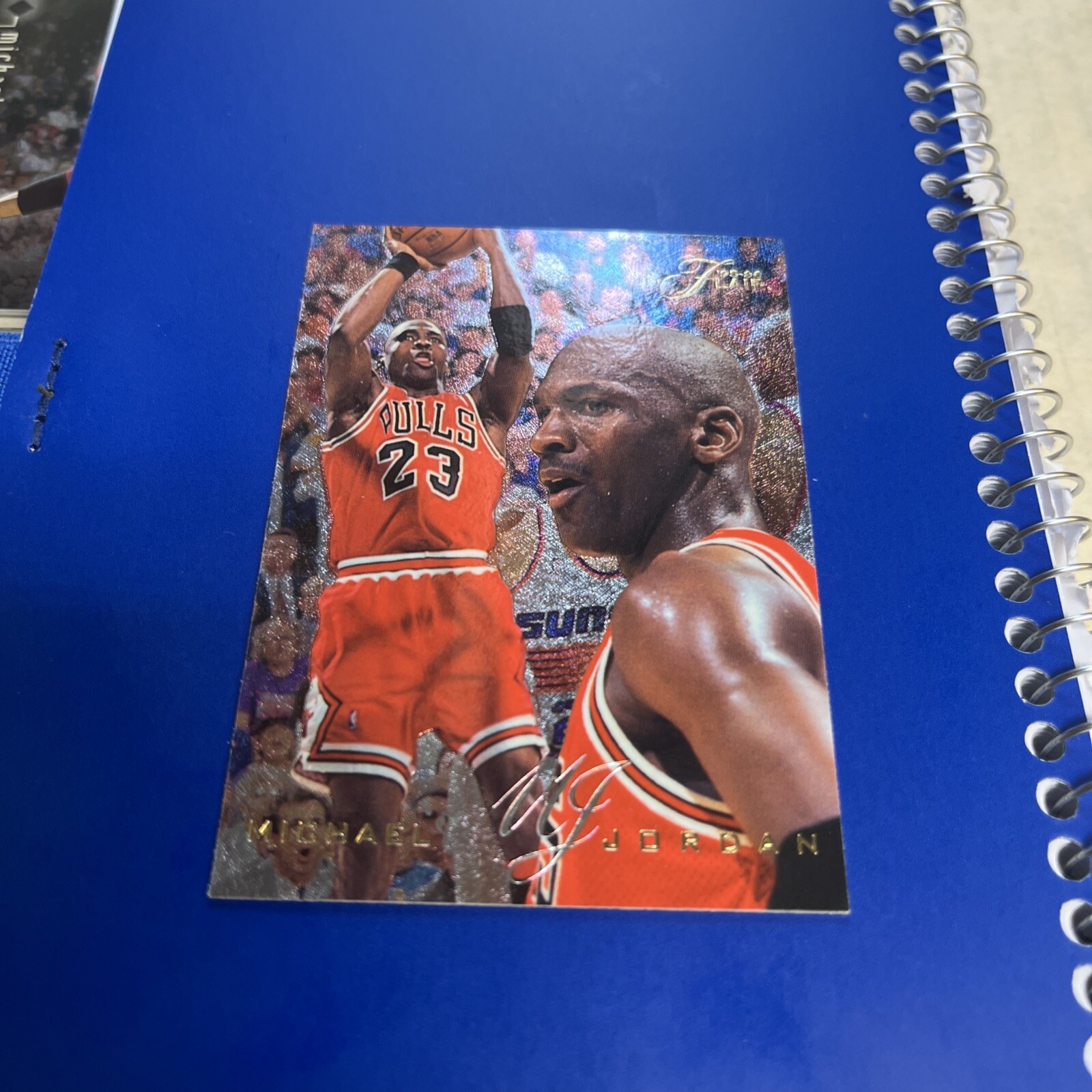 1995-96 Flair Basketball Michael Jordan #15 Chicago Bulls