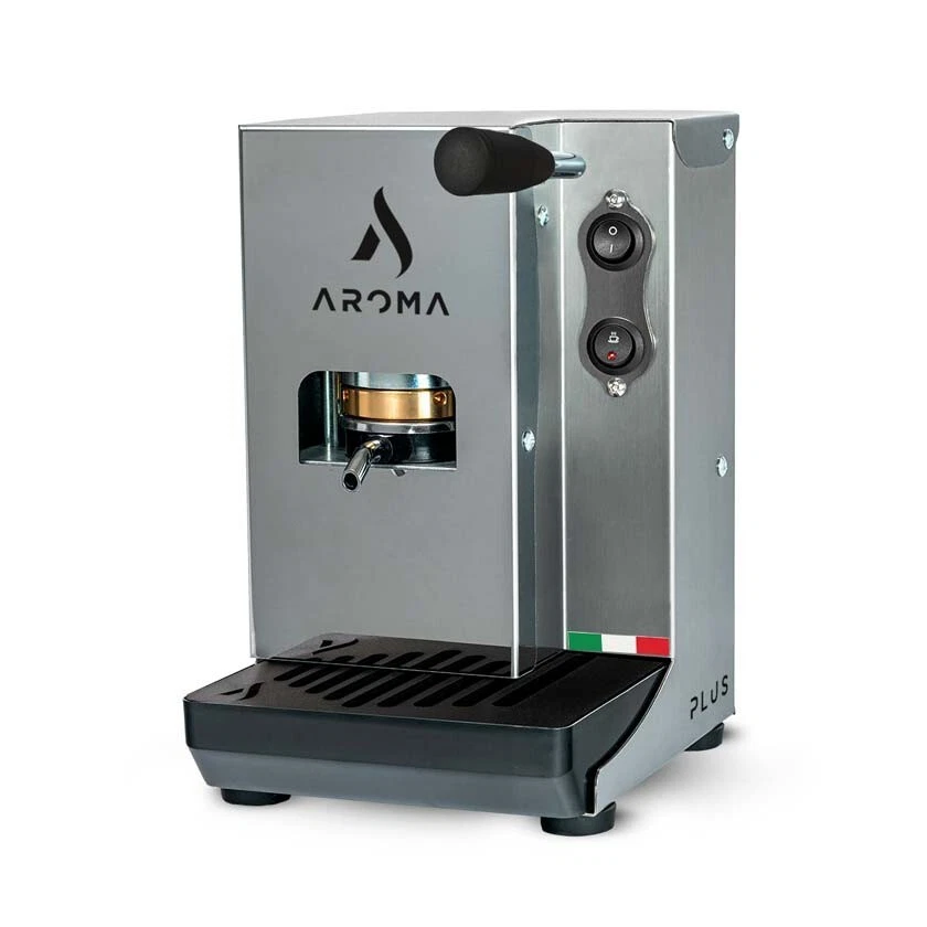 MACCHINA CAFFÈ A CIALDE IN CARTA AROMA PLUS+ SILVER  ESE 44 + 50 cialde omaggio - Immagine 2 di 4