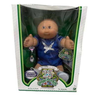 Vintage Cabbage Patch Kid 25th Anniversary Doll Boxed Very Rare