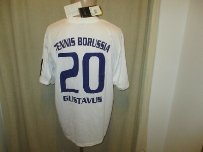 Tennis Borussia Berlin Original Adidas Trikot 2004/05 + Nr.20 Gustavus Gr.L Neu