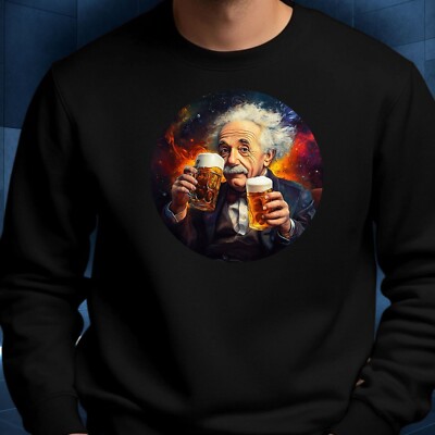 Albert Einstein Sweatshirt Kuschelig und Perfekt für jeden Anlass S bis 4XL