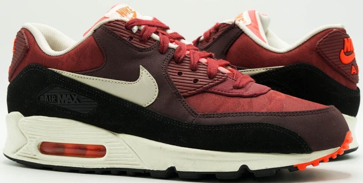Nike Air Max 90 Premium Team Red Mortar for Sale  display picture 2