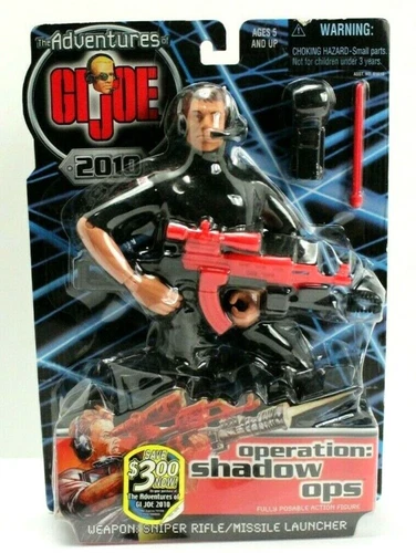 Adventures of GI Joe Operation Shadow Ops Sniper 12” Figure 1999  2010 HASBRO