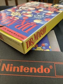 Vintage Dr. Mario NES Nintendo Authentic! Good Condition! No Manual. Tested