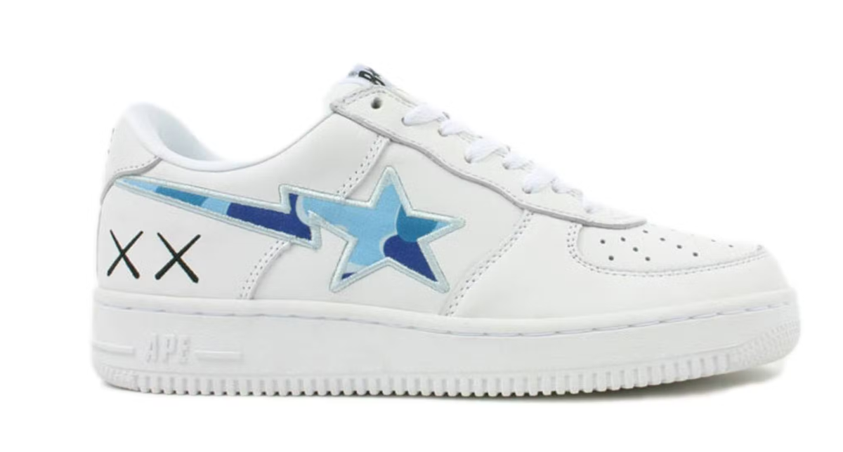 EXTREMELY RARE, A Bathing Ape Bapesta Low, Men's US Size 12 EXTREMELY RARE, A Bathing Ape Bapesta Low, Men's US Size 12