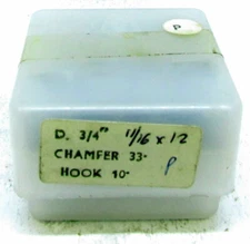 Vargus 11/16"-12  3/4" D Chaser Set Projection