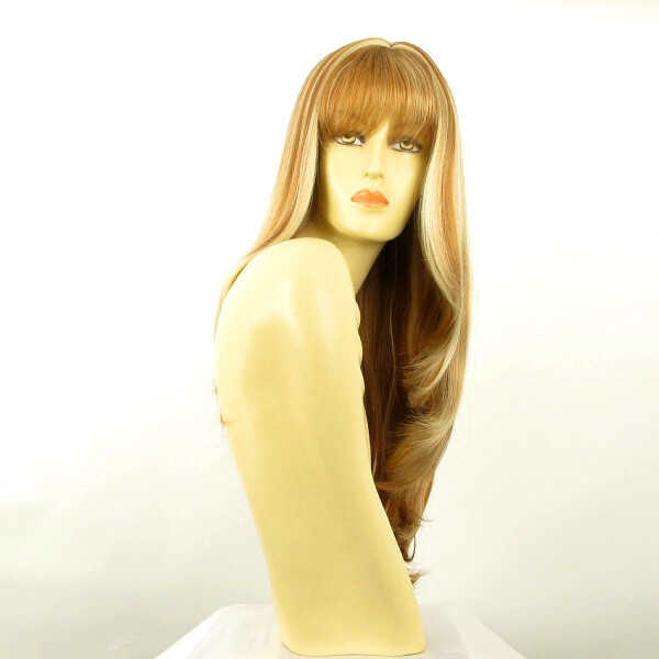 Perruque longue rousse et blonde Noemie F27613 pour vos soirées