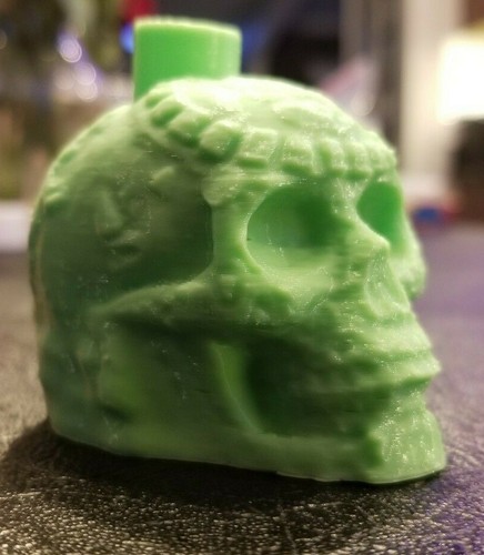 Green Aztec Death Whistle-the disturbing sound can not be forgotten 3D Printed - Picture 2 of 6