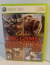 2009 XBOX 360 Cabela's Big Game Hunter (Microsoft Xbox 360, 2009) TESTED, WORKS