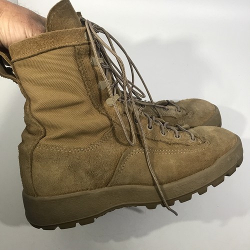 US Army McRae Footwear 25592 size 7R boots NSN 8430016325324 coyote