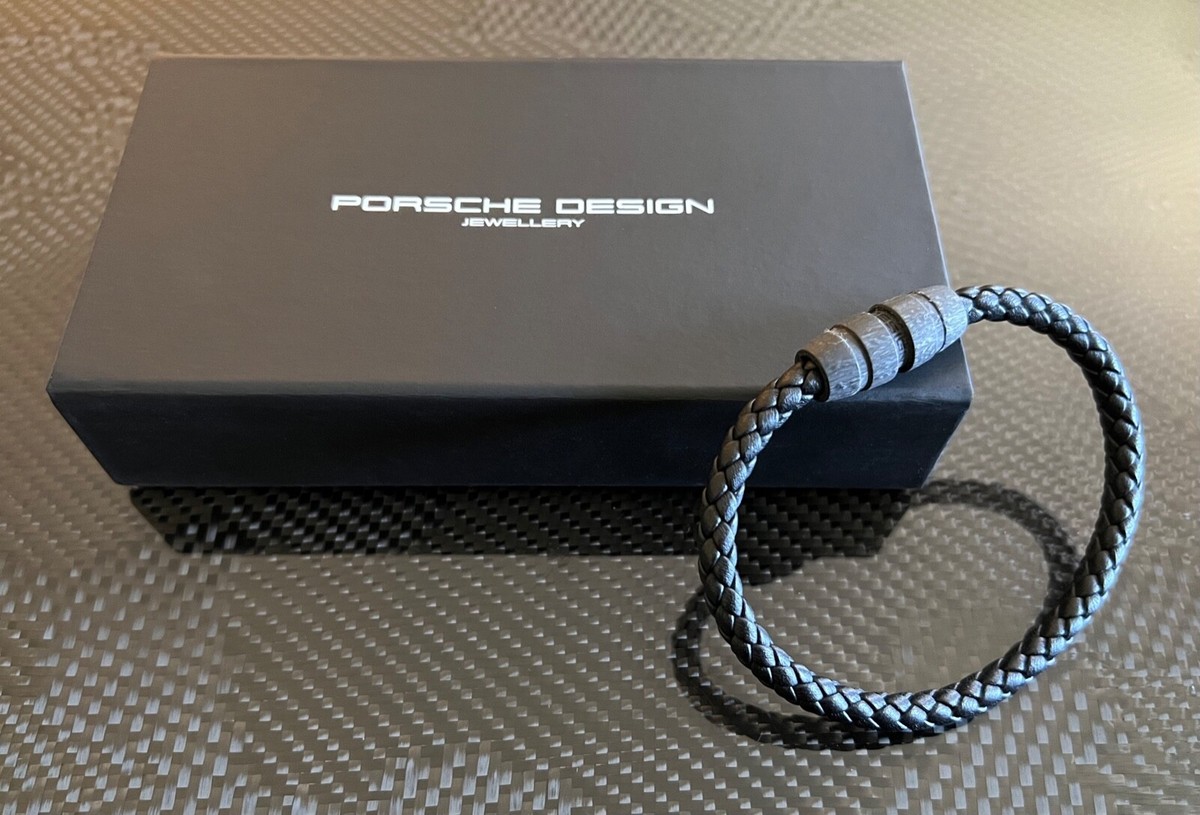 Genuine Porsche Design Grooves 2.0 Bracelet Bold Carbon Genuine Porsche Design Grooves 2.0 Bracelet Bold Carbon