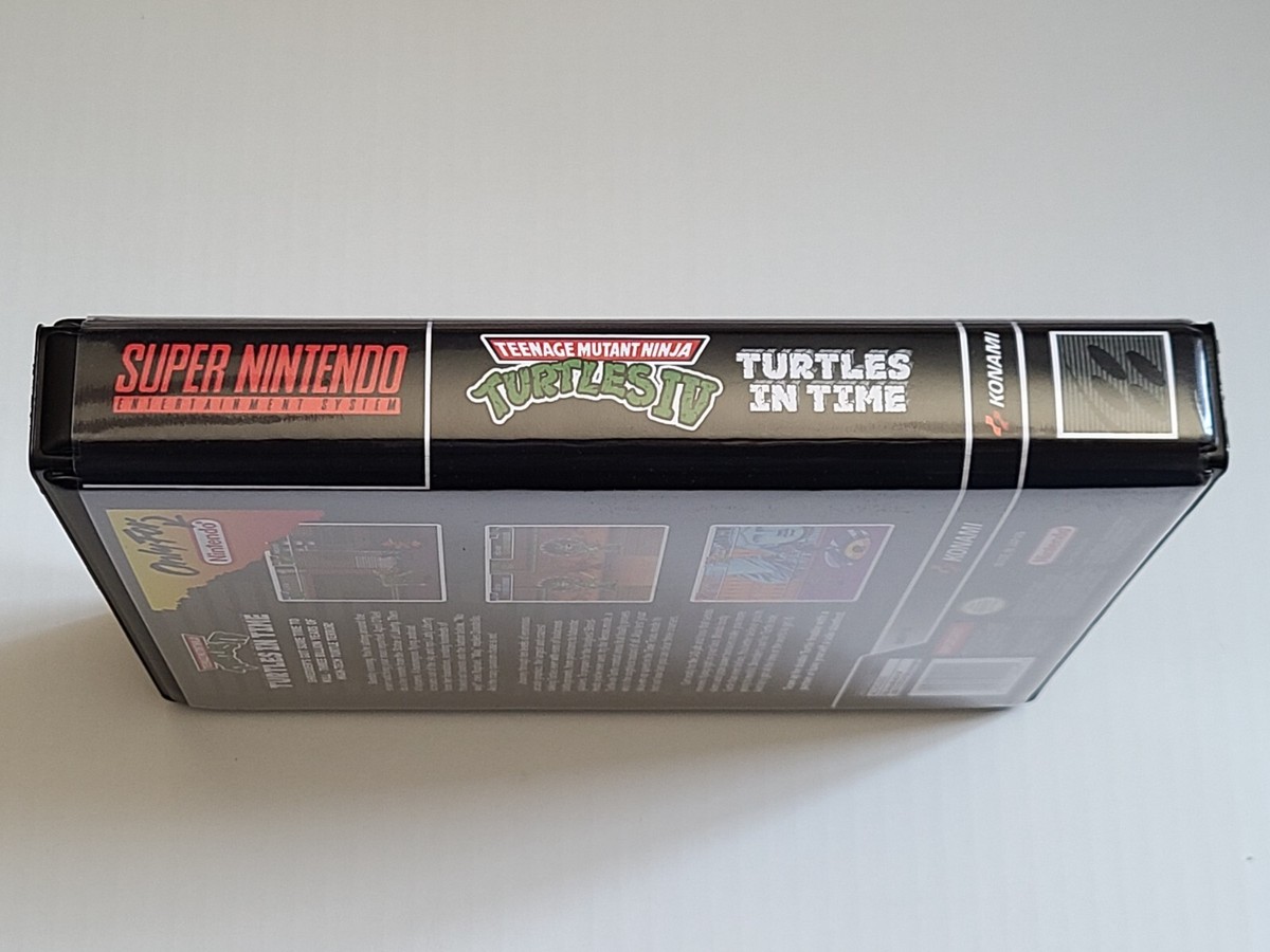 ★週末セール★Turtles IV【中古美品・完品・SNES北米版】 ☆週末セール☆Turtles IV【中古美品・完品・SNES北米版】 TMNT IV