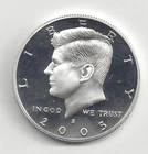 2005-S SILVER PROOF KENNEDY HALF