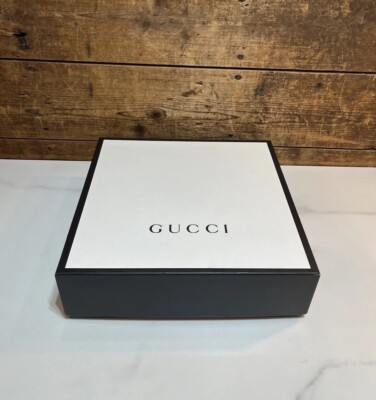 GUCCI Gift Box EMPTY 14” x 14” x 4.25” + Extras! | eBay GUCCI Gift Box EMPTY 14” x 14” x 4.25” + Extras! | eBay