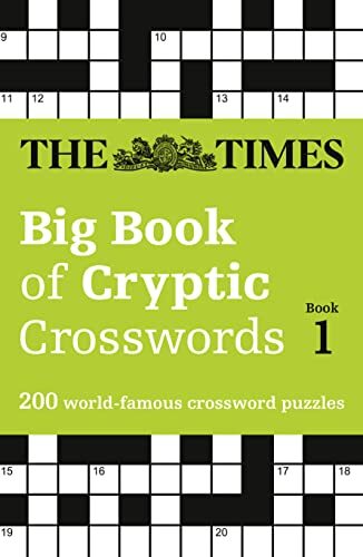 The Times Big Book of Cryptic Crosswords Book 1 Puzzles Brain Teasers - Image 4