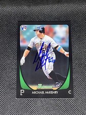 Michael McKenry Pittsburgh Pirates 2011 Bowman Signed Auto Rookie Card #63 ~ COA