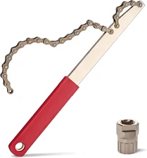 Bike Freewheel Removal Tool with Chain Whip and Bicycle Sprocket Removal Tools, 