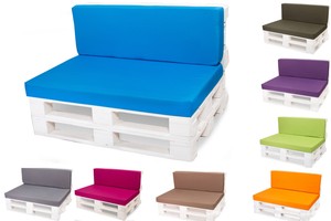 coussin exterieur palette