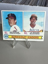 1979 Topps 1978 Strikeout Leaders - Nolan Ryan/J.R. Richard California