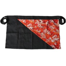 Japanese Chef Cook Waist Apron Half Short Apron Pocket Kitchen Baking Sushi Chic