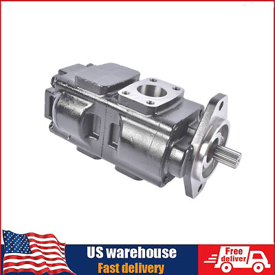 #ad Twin Hydraulic Pump 333 G5390 332 G7135 For JCB Backhoe Loader 214 215 216 217 $560.00