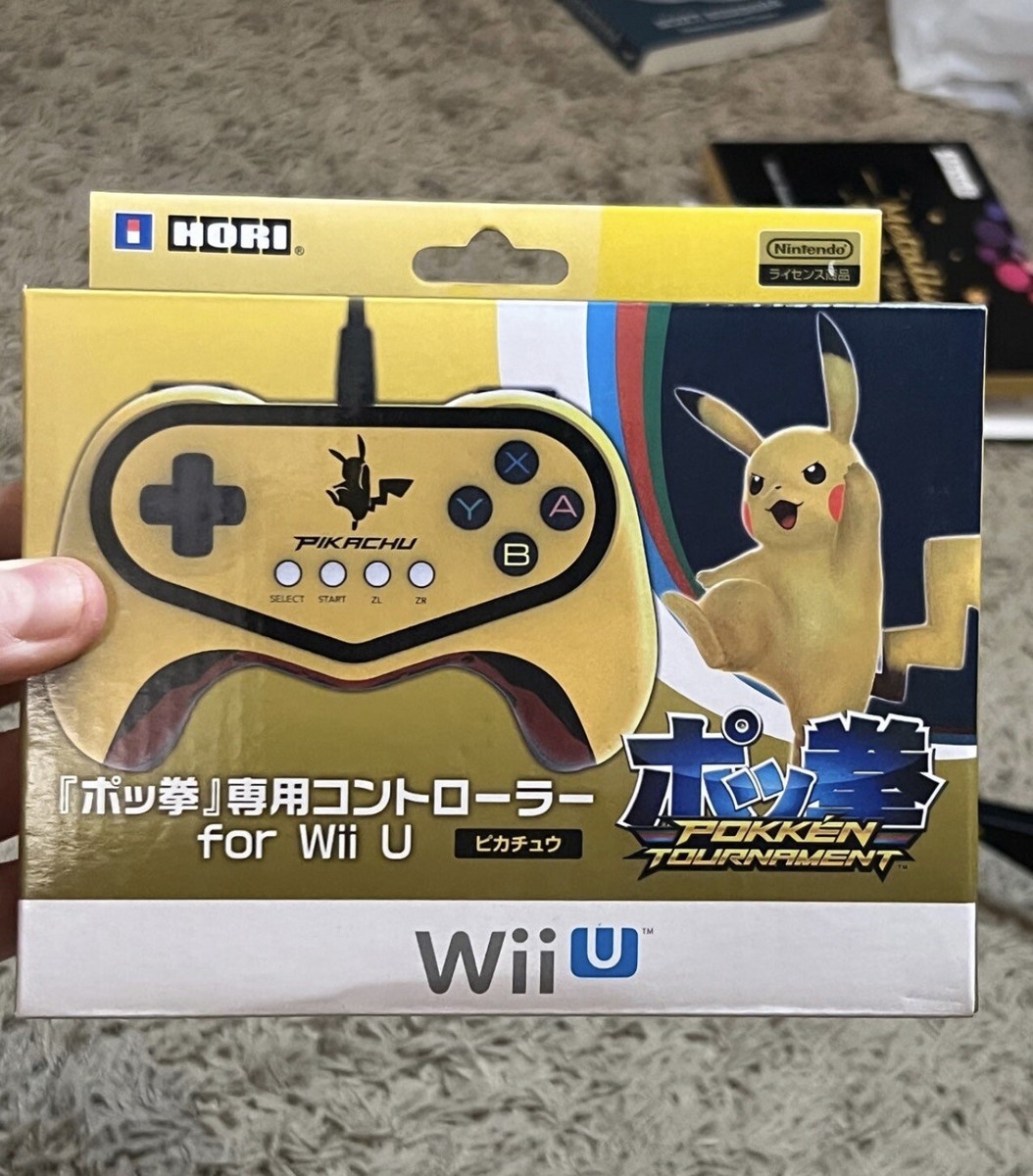 Hori Pokken Tournament Pro Pad Limited Edition Controller for Nintendo Wii  U NEW